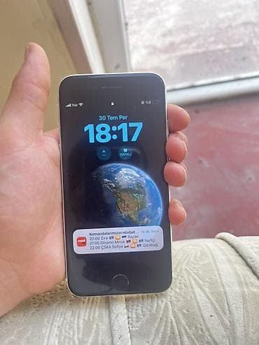 IPhone SE 2020, 64 GB, Ağ, Qırıq lalafo.az -da IPhone SE 2020, 64 GB, Ağ, Qırıq