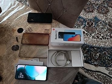 Redmi 12, 128 GB, rəng - Qara, Barmaq izi