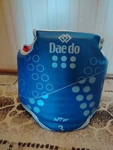 taekvondo: Taekvondo qoruyucu jilet– Daedo, ölçü 3 - Rəng: ikiüzlü – mavi və — 1