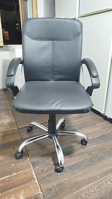 elif mebel: İşlənmiş, Təkərli, Qolları tənzimlənmir, Süni dəri — 3