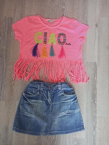 Детская одежда и обувь: Комплект, Для девочек, 5 - 6 лет, C&A — 1