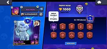 Brawl Stars oyun hesabı – “Only Shelly” temalı - Kuboklar: 1000 lalafo.az -da Brawl Stars oyun hesabı – “Only Shelly” temalı - Kuboklar: 1000