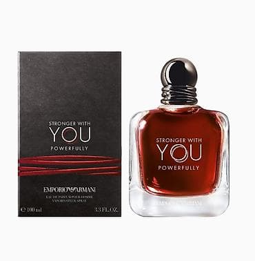 devit 3: Emporio Armani Stronger With You Powerfully – kişi üçün Eau de Parfum — 3