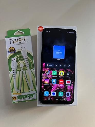 borofone be28 plus: Infinix HOT 30i, 128 GB, rəng - Göy, Düyməli, Sensor — 2