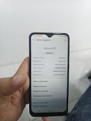 proqram: Samsung Galaxy A50, 64 GB, rəng - Qara, İki sim kartlı — 1