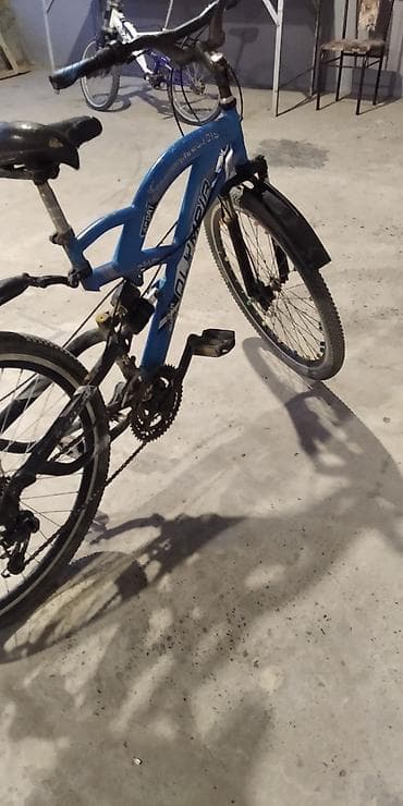 velosibed 24 lük: Olympia Sporty uşaq/yeniyetmə velosipedi - Rəng: mavi-qara - Çərçivə — 3