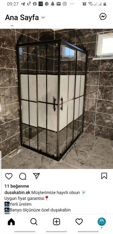 duskabin: Yeni Üstü açıq kabina, Künc üçün, Pulsuz çatdırılma, Ödənişli çatdırılma — 10