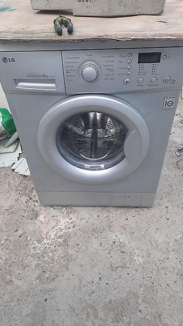 par utusu qiyməti: Paltaryuyan maşın LG, 6 kq, İşlənmiş, Avtomat, Qurutmasız, Kredit yoxdur, Ödənişli çatdırılma — 1