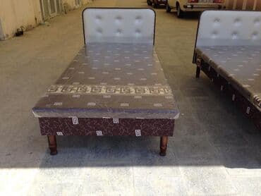 tek carpayı: Yeni, Təknəfərlik çarpayı, Bazalı, Matrassız, Siyirməsiz, Azərbaycan — 2