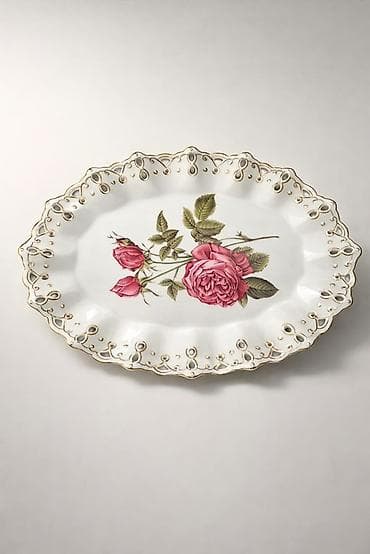 Boşqablar, 1 əd, rəng - Ağ, Farfor, Almaniya