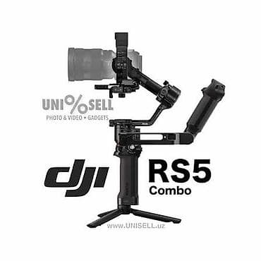 mikrofon mini: DJI RS5 Combo – peşəkar kamera stabilizatoru - 3 oxlu motorlu — 1