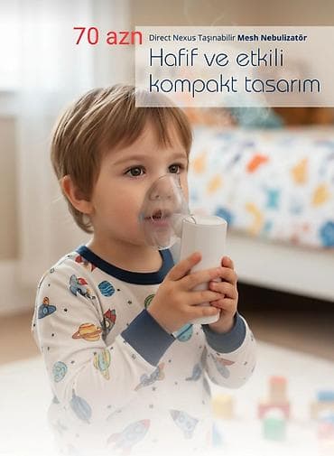 Direct NEXUS Taşınabilir Mesh Nebulizator – Yeni nəsil Qiymət: 70 AZN — 4