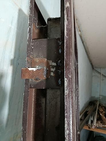 Dəmir çərçivəli giriş qapısı komplekti - Material: ağırmetaldan bərk — 4