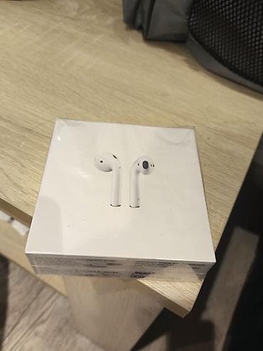 İşlənmiş Simsiz (Bluetooth) Qulaqcıqlar, Apple, rəng - Ağ