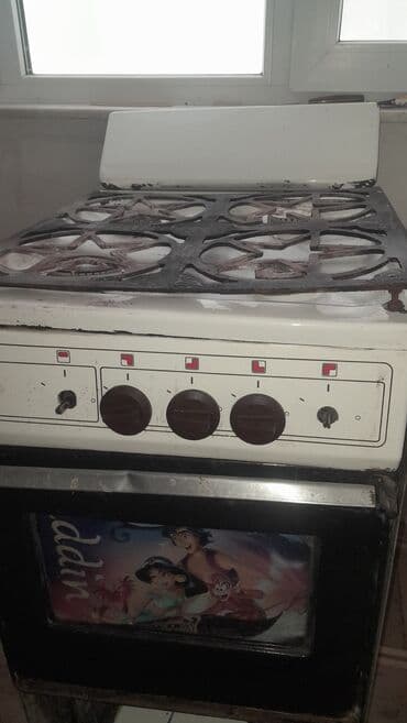 Миксеры: Газовая печь Отдельностоящая, 4 конфорки, Требуется ремонт — 3