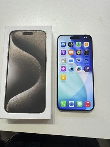 ayfon 12 pro max: IPhone 15 Pro Max, 256 ГБ, Natural Titanium, Face ID — 1