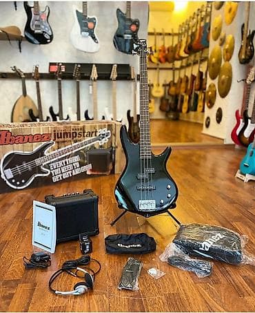 gitara çexolu: Bass gitara dəst. Məşhur İbanez markasına məxsusdur. Pack'a — 1