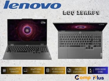 Ноутбуки: 💻 Model: Lenovo LOQ 15ARP9 ⚙️ Prosessor: AMD Ryzen™ 5 7235HS (4 nüvə / — 1