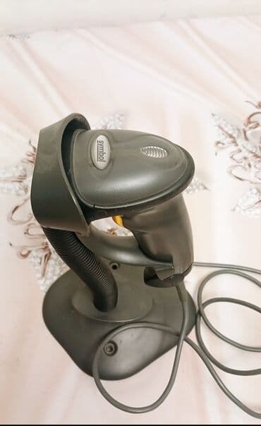 Biznes üçün program təminatı: Qara rəngli, Symbol markalı barkod oxuyucu. O, rahat istifadə üçün — 1