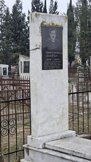 bərdə taksi xidməti: Qəbir işləri — 3