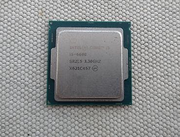 i7 4790k prosessor: Ana Platası MSI H110M PRO və i5-6600, İşlənmiş — 6