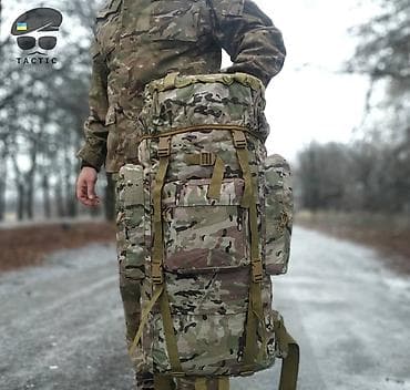 big bag: 120 litrlik bag tactical arxasi demirli — 1