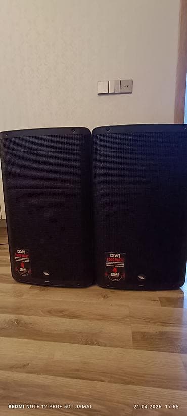 səs mikşeri: Restoranlar üçün aylıq səs sistemi — hazır paket Komplektə daxildir — 2