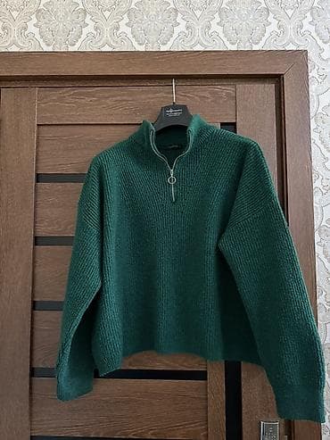 Baş geyimləri: Sviter, Trendyolmilla, L, XL, rəng - Yaşıl — 2