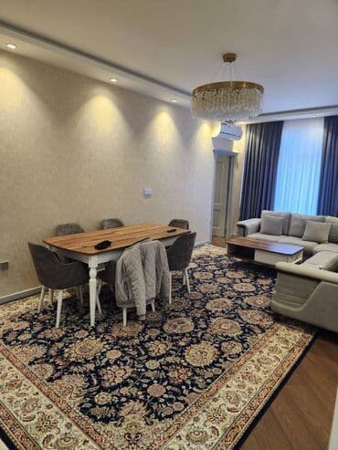 kirayə ev ayliq: Yasamalda Grand həyətdə 27 mertebeli binanın 18-ci mərtəbəsində — 13