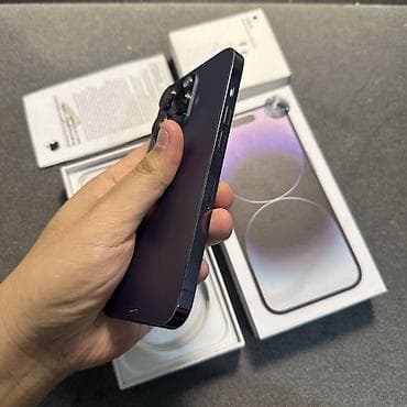 iphone 5 ekrani: IPhone 14 Pro, 256 GB, Deep Purple, Face ID — 3