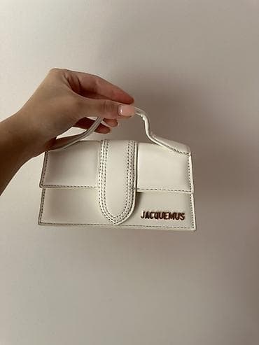 Çantalar: Jacquemus Le Chiquito üslubunda mini çanta - Rəng: ağ/ivori - — 2