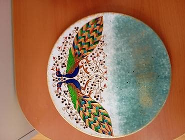 asma tavan: Boşqablar, 2 ədədli dəst, Keramika — 1