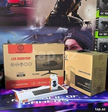 Planşetlər: Masaustu komputer ofis. Ofis üçün Komputer dəsti✅ 💠Keys-X-Base 💠Ana — 1