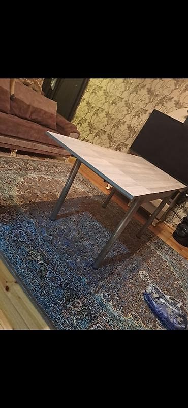 tek stullar: Qonaq masası, Açılmayan, Laminat, Dördbucaq masa — 3