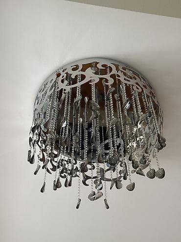 tavalar: Led Çılçıraq, 4 və daha çox lampa, Metal — 2