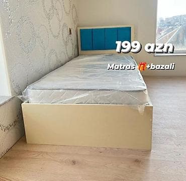 pox sekilleri: Yeni, Təknəfərlik çarpayı, Bazalı, Matras ilə, Siyirməsiz, Azərbaycan — 1