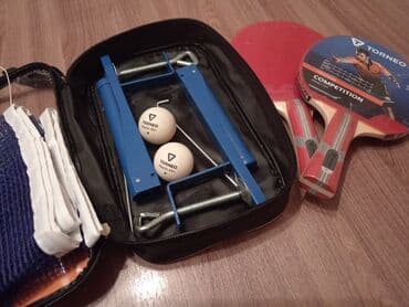 настольный теннис: Torneo stolüstü tennis dəsti, iki reket, iki top və toru daxildir — 3