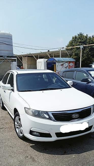 porsche disk: Kia Optima sedan – ağ rəng, 4 qapı, ön‑çəkiş. 2008 ci il motor təzə — 3