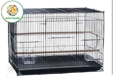 большая клетка для попугая: Tutuquşu qəfəsi. Qəfəs valyer (arakəsməsiz) Qəfəsin ölçüsü 60sm eni — 7