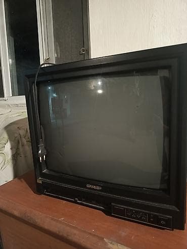 İşlək vəziyyətdədir! Sharp markalı klassik kineskop (CRT) televizor