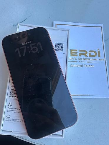apple imac: IPhone 17 Pro, 256 GB, Narıncı, Sənədlərlə — 1