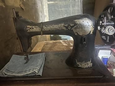 İdman və hobbi: Satılır: Antik mexaniki tikiş maşınları (pedallı, stolüstü)- Məhsul — 2