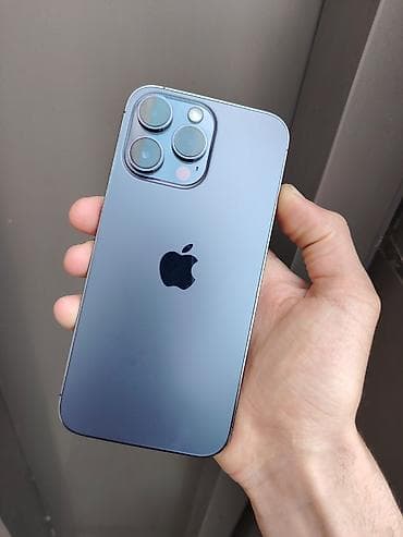 ikinci el 13 pro max: IPhone 14 Pro Max, 128 GB, Deep Purple, Zəmanət, Simsiz şarj, Face ID — 1