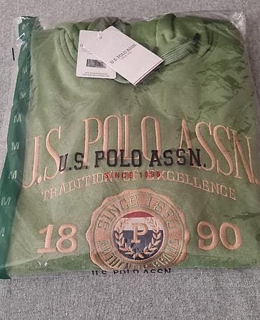 molekül 4 parfum: Svitşot, U.S. Polo Assn, M, rəng - Yaşıl — 6