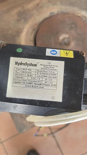 elektrik samavar: Nasos, Hovuz üçün, quraşdırılma Səthi — 5
