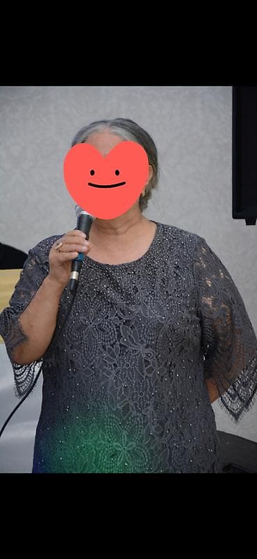 nisan xonca: Ziyafət donu, Midi, 3XL — 1