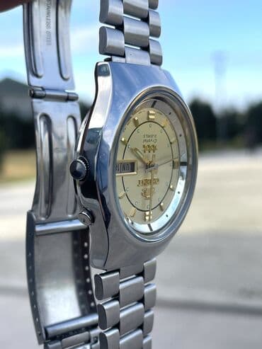 irshad telecom qol saatlari: İşlənmiş, Qol saatı, Orient, rəng - Qızılı — 6