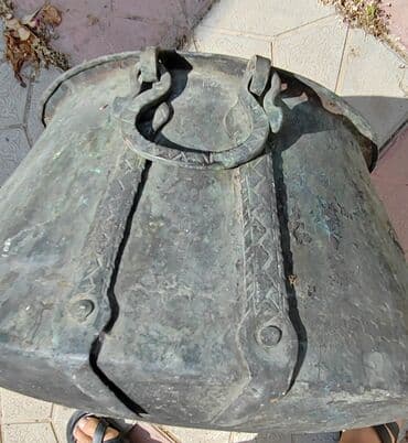 karaca qranit qazan desti: İşlənmiş, Aş qazanı, Mis — 8