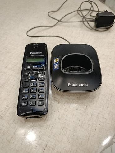 telefolar: Stasionar telefon Panasonic, Simsiz, İşlənmiş, Pulsuz çatdırılma — 2