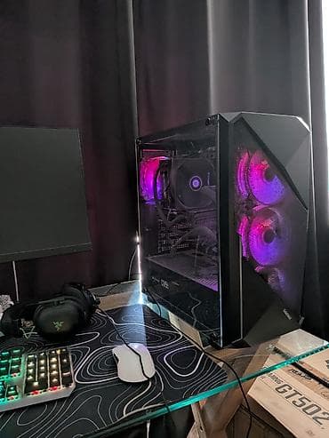 Настольные ПК и комплектующие: GameMax Gaming Case (4 RGB Fan ilə) Tam işlək vəziyyətdədir. Yeni — 1